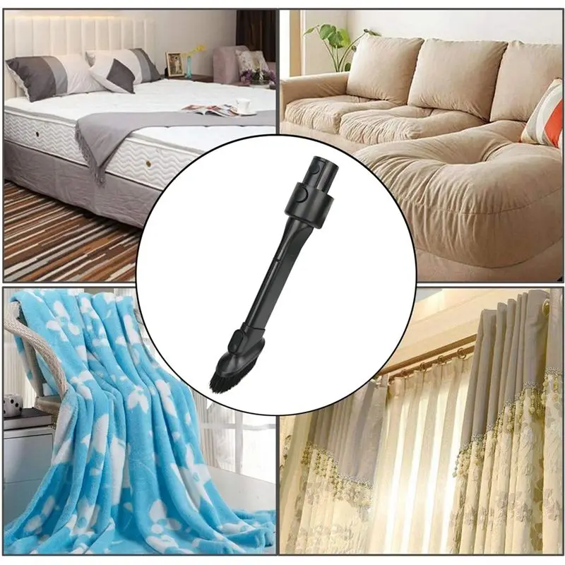 B98A 2-in-1 Nozzle Brush Crevice Tool for Dreame V8 V9 V10 V11 V12 T10 T20 T30 Vacuum Cleaner Replacement Parts view 2