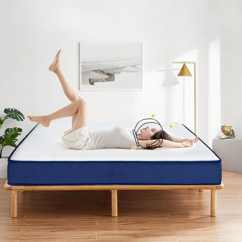 Folding Double Mattresses Memory Foam Extension Cozy Twin Queen Mattresses King Size Spring Colchones De Cama Bedroom Furniture