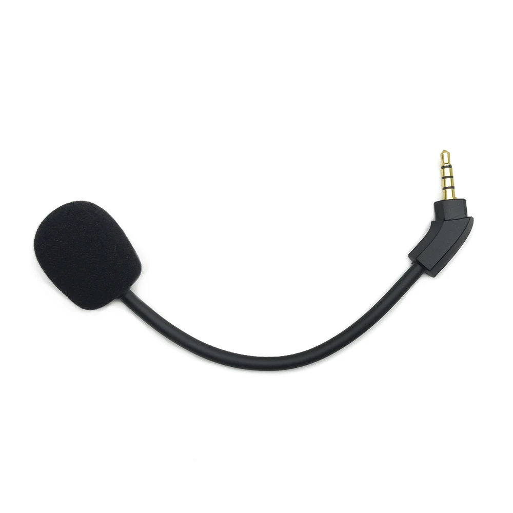 Replacement Aux Game Microphone Gooseneck Mic Booms For Kingston HyperX Cloud Revolver S Gaming Headsets Headphones