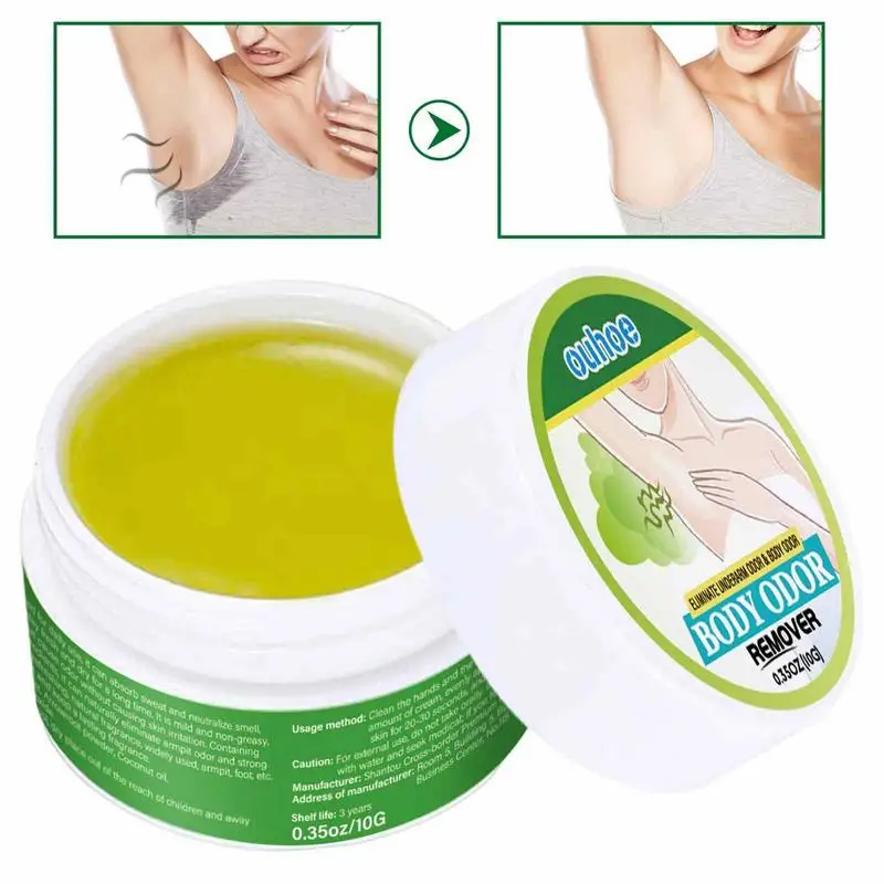 

10g Odor Eliminator Effective Underarm Care Bleaching Cream Significant Effect Body Odor Cream Underarm Deodorant