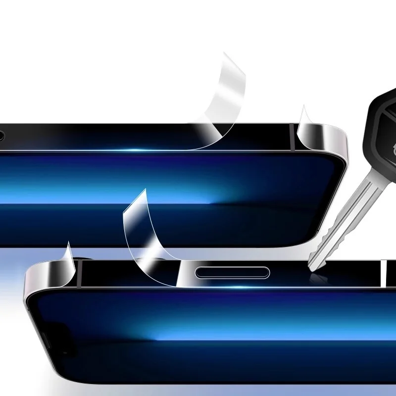 Side Frame Protector+Camera Lens Glass for IPhone 17 Pro Max 17pro Anti-scratch Sticker Hydrogel Protective Film