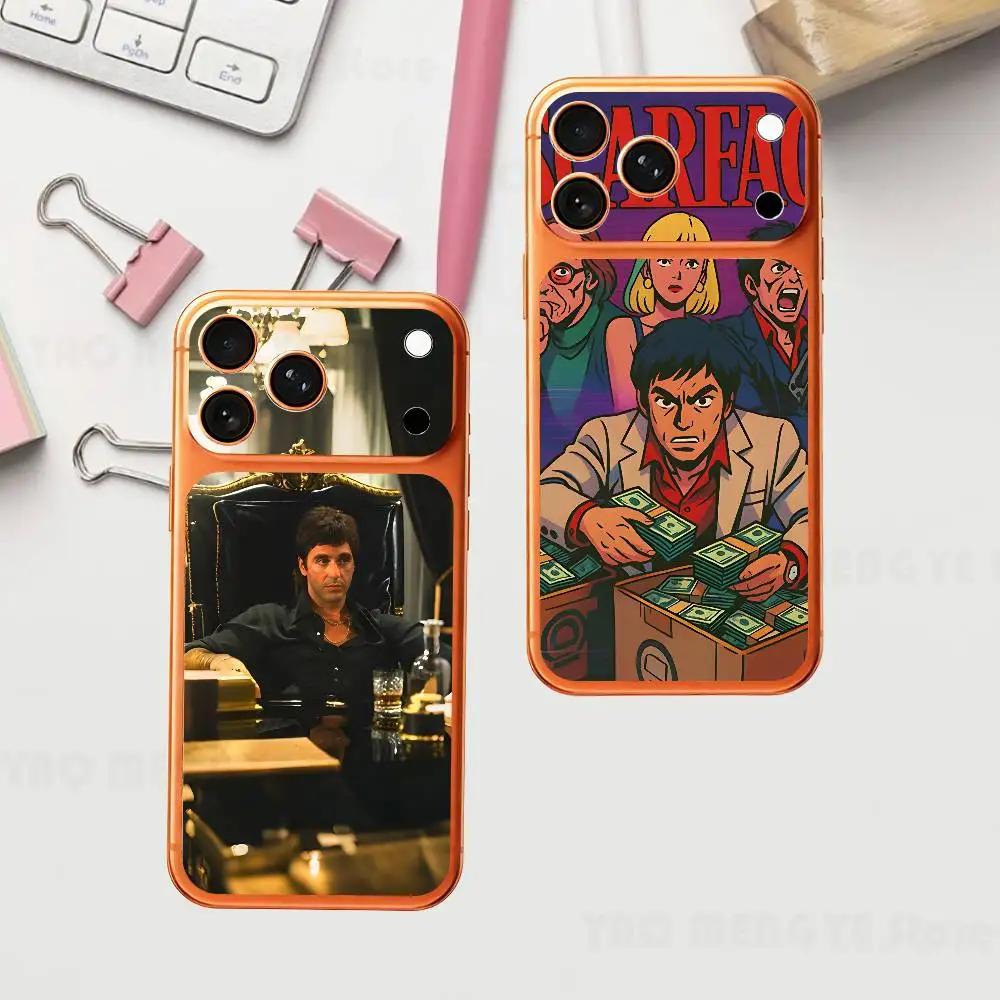 

Scarface Film For IPhone 17 Pro ProMax Full Back Cover Decal Wrap Skin Rear Protective Sticker Film