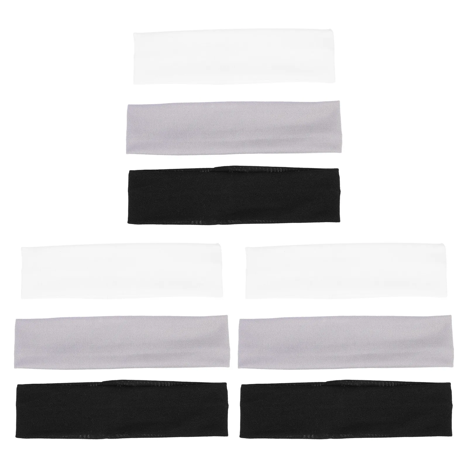 

9Pcs Multi-Function Sports Headbands Breathable Elastic Sweatbands for Yoga Running Women Portable Fitness Professional Hair