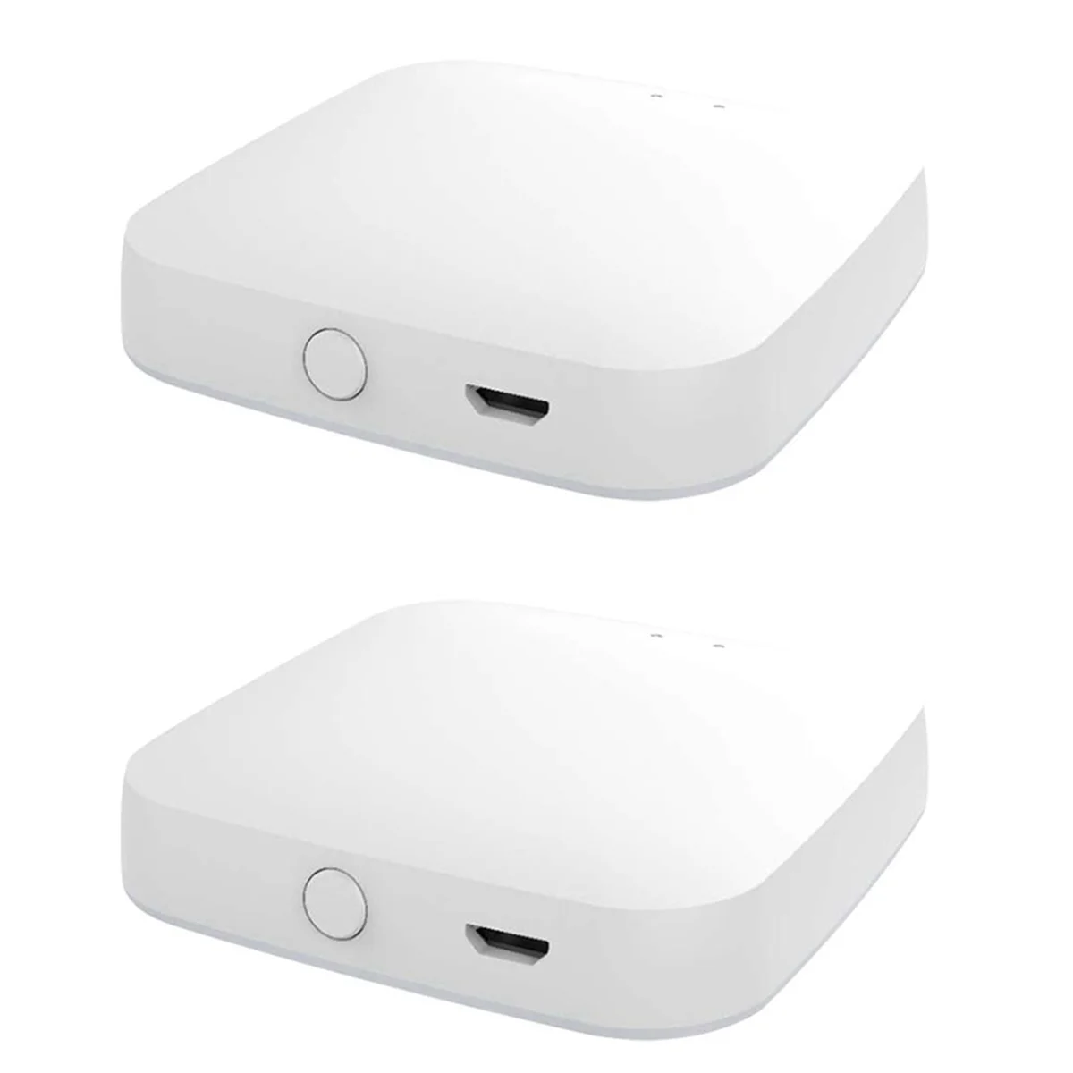 

2X Multi-Mode Smart Gateway ZigBee WiFi Bluetooth Mesh Hub Work with Tuya Smart App Voice Control Via Alexa Home