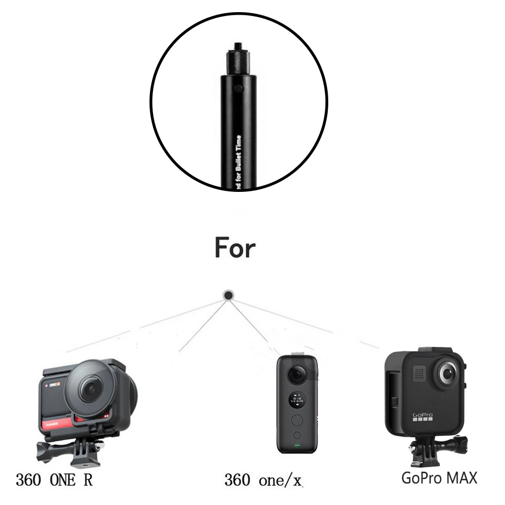 Imagem -05 - Suporte de Câmera para Dji Action Bolso Selfie Stick Cinto Ajustável Suporte de Cintura para Insta360 Ace Pro x3 x4 Acessório