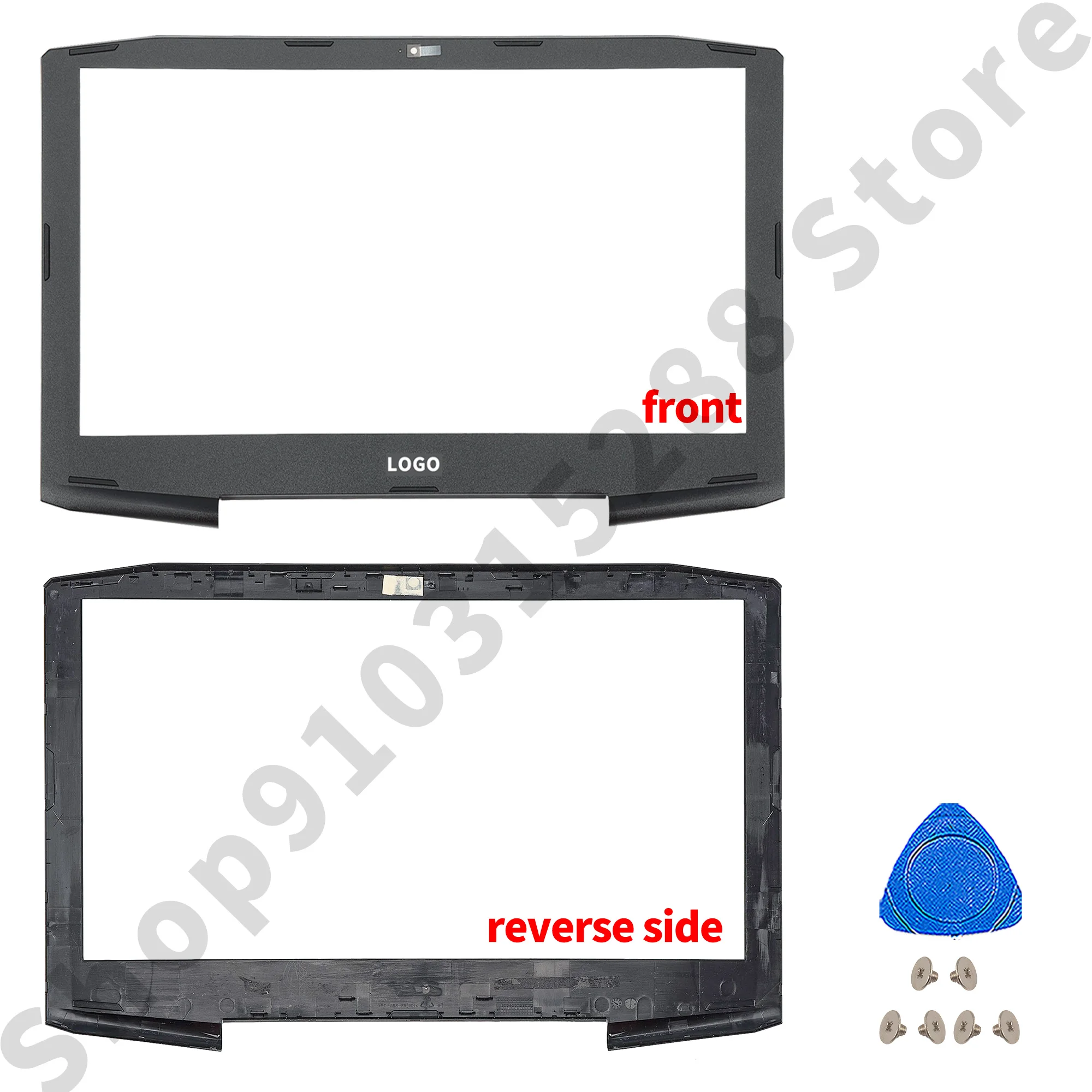 Imagem -03 - Habitação para Laptop Lcd Tampa Traseira Moldura Frontal Palmrest Fundo Substituir Vx15 Vx5591 Vx5-591g N16c7 Series Novo Case