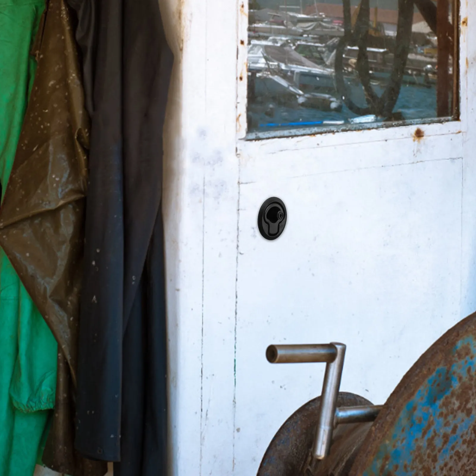 

Комплект из 4 морских резиновых защелок для люков, дверей, шкафов, ящиков для инструментов, для лодок и автодомов