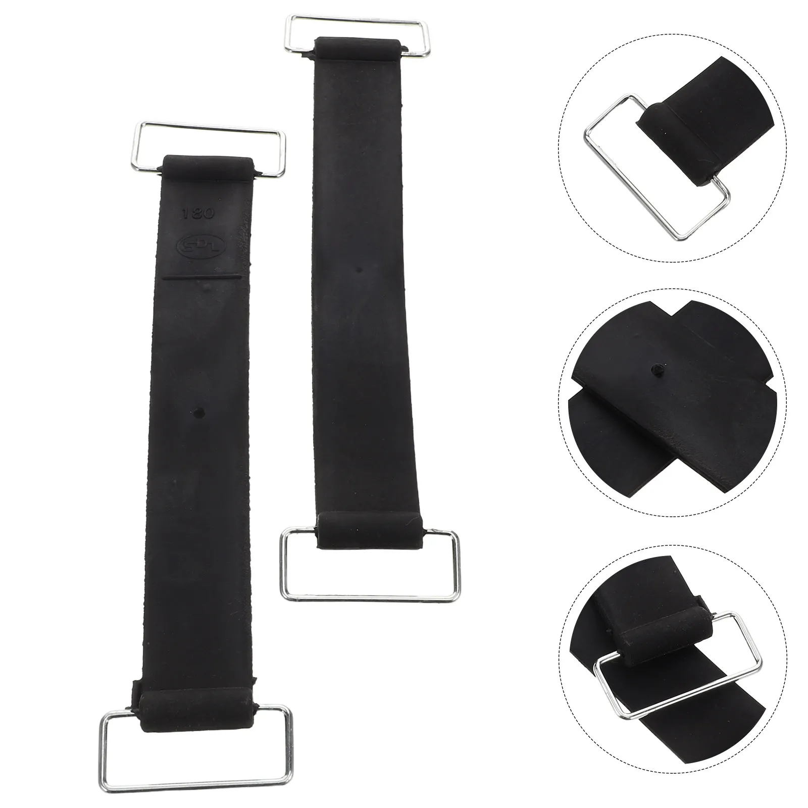

2Pcs Hold Down Strap Rubber Nonslip Secure Fit for Motorcycle Car Boat Adjustable Fastening Reusable Tie Down Mounting