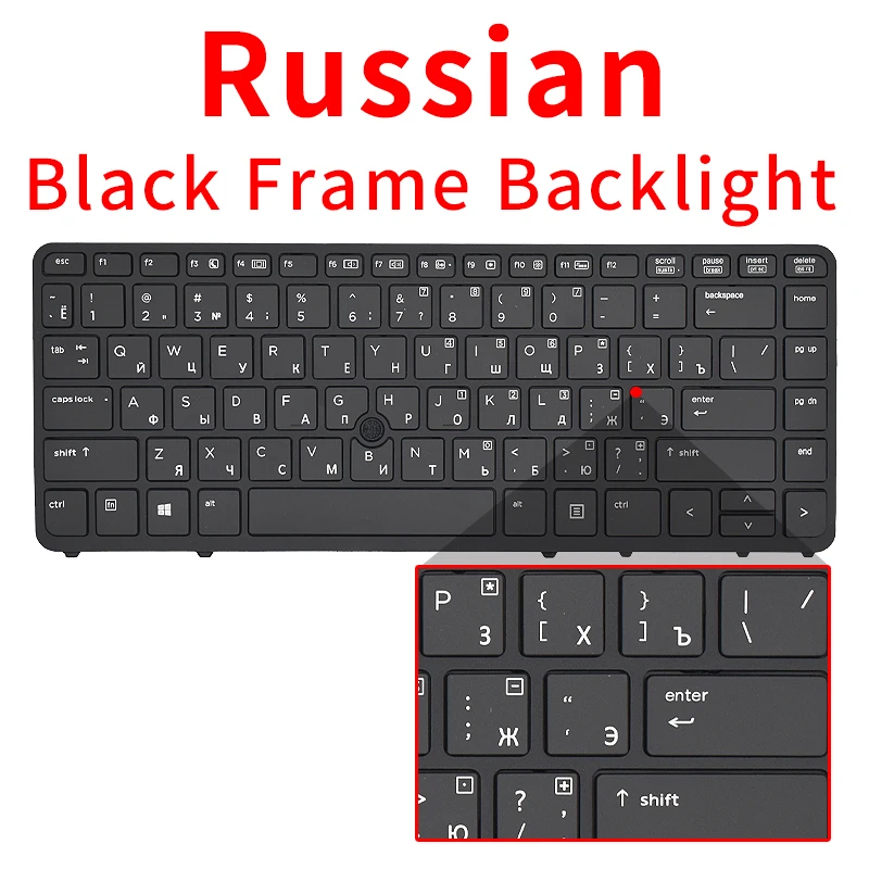 Variant: RU Black Backlit