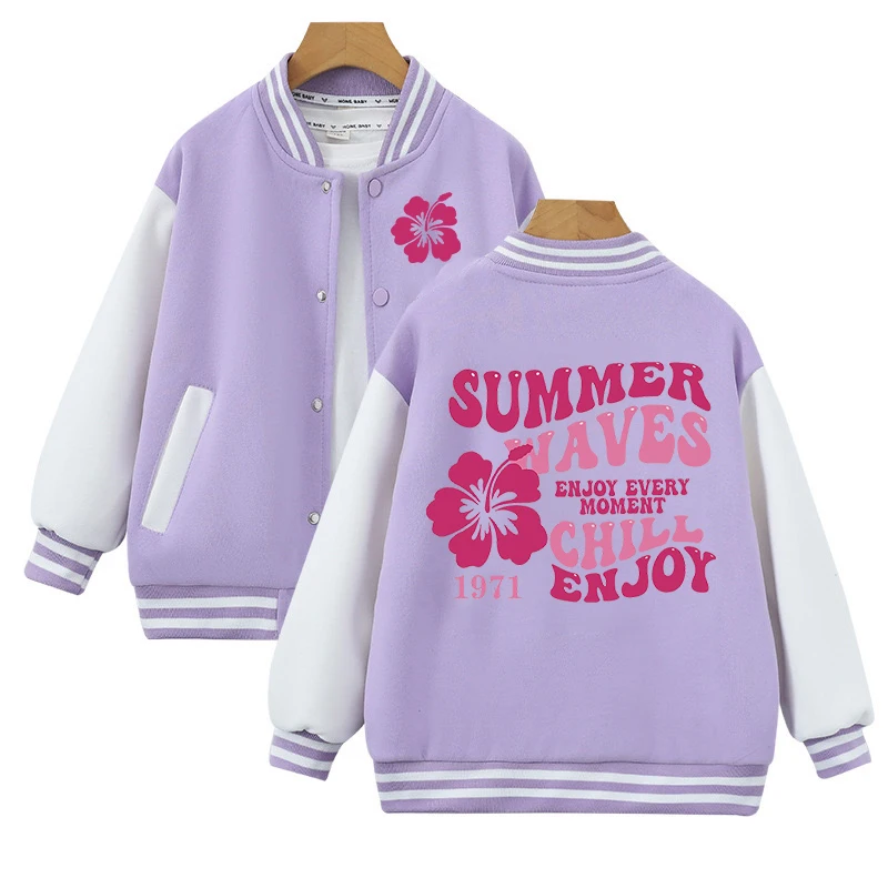 Ocean Beach Series Teen Cotton Jackets 