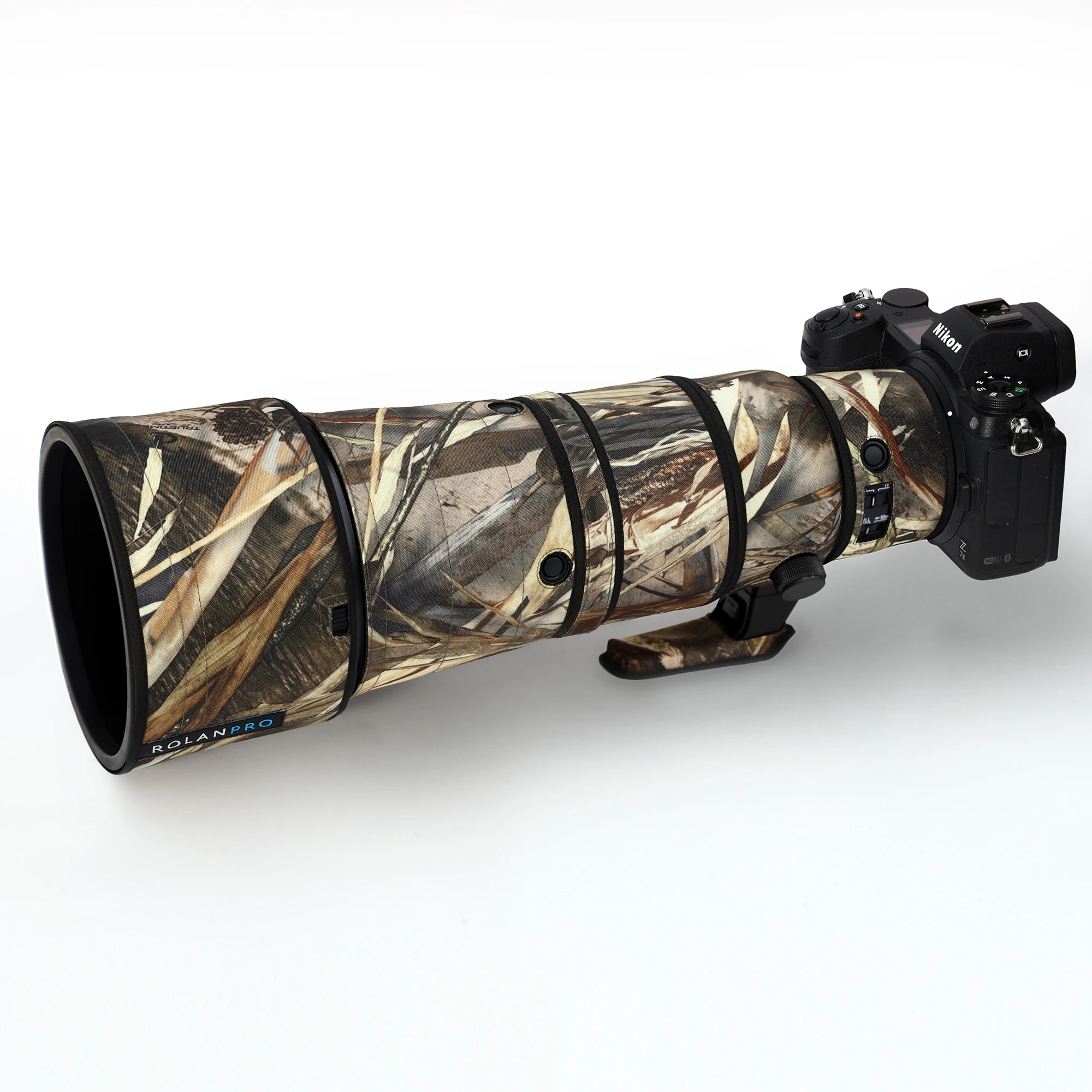 ROLANPRO Waterdichte Lens Jas voor Nikon Z 600mm F6.3 VR S Lens Beschermhoes Nikon Z 600mm Lens cover Guns Case