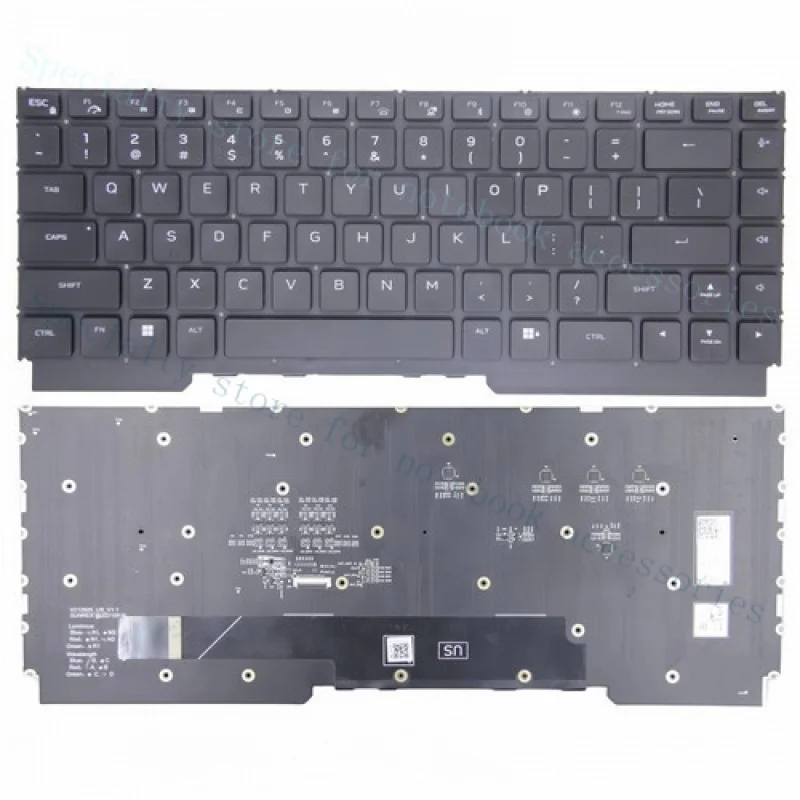 

Новая американская клавиатура с RGB-подсветкой A++ для ноутбука Dell Alienware M15 R7