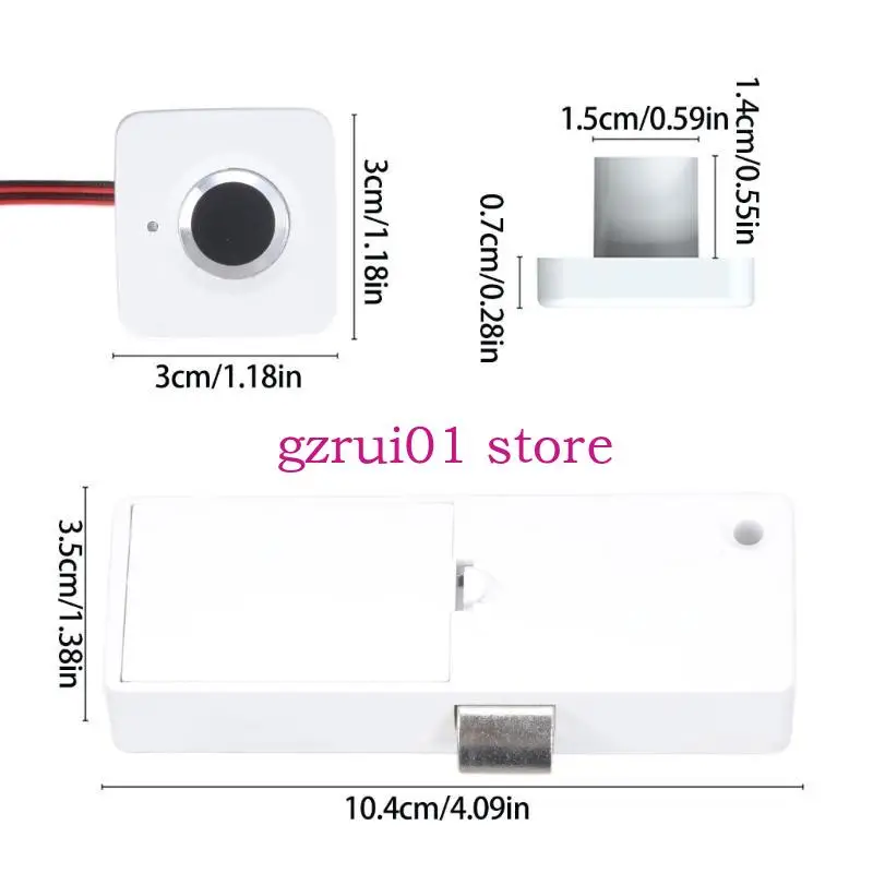 652A tragbares Fingerabdruckschrankschlos