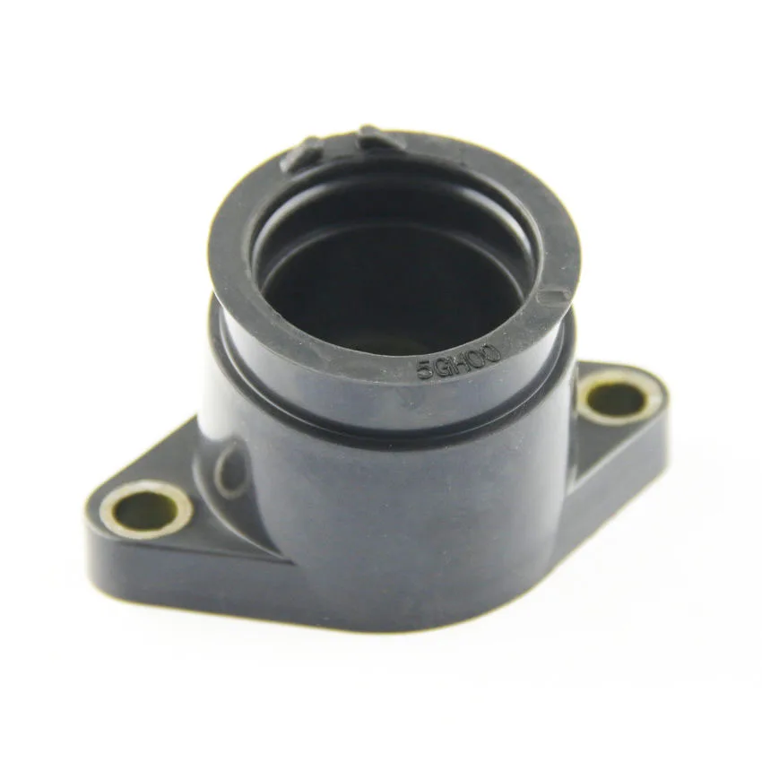 1 Stück Motorrad-Vergaser-Anschlussstück Ansaugstutzen für Yamaha YFM400F Grizzly YFM450 Kodiak YFM400A YFM400FA 5GH-13586-00 – Detail 7
