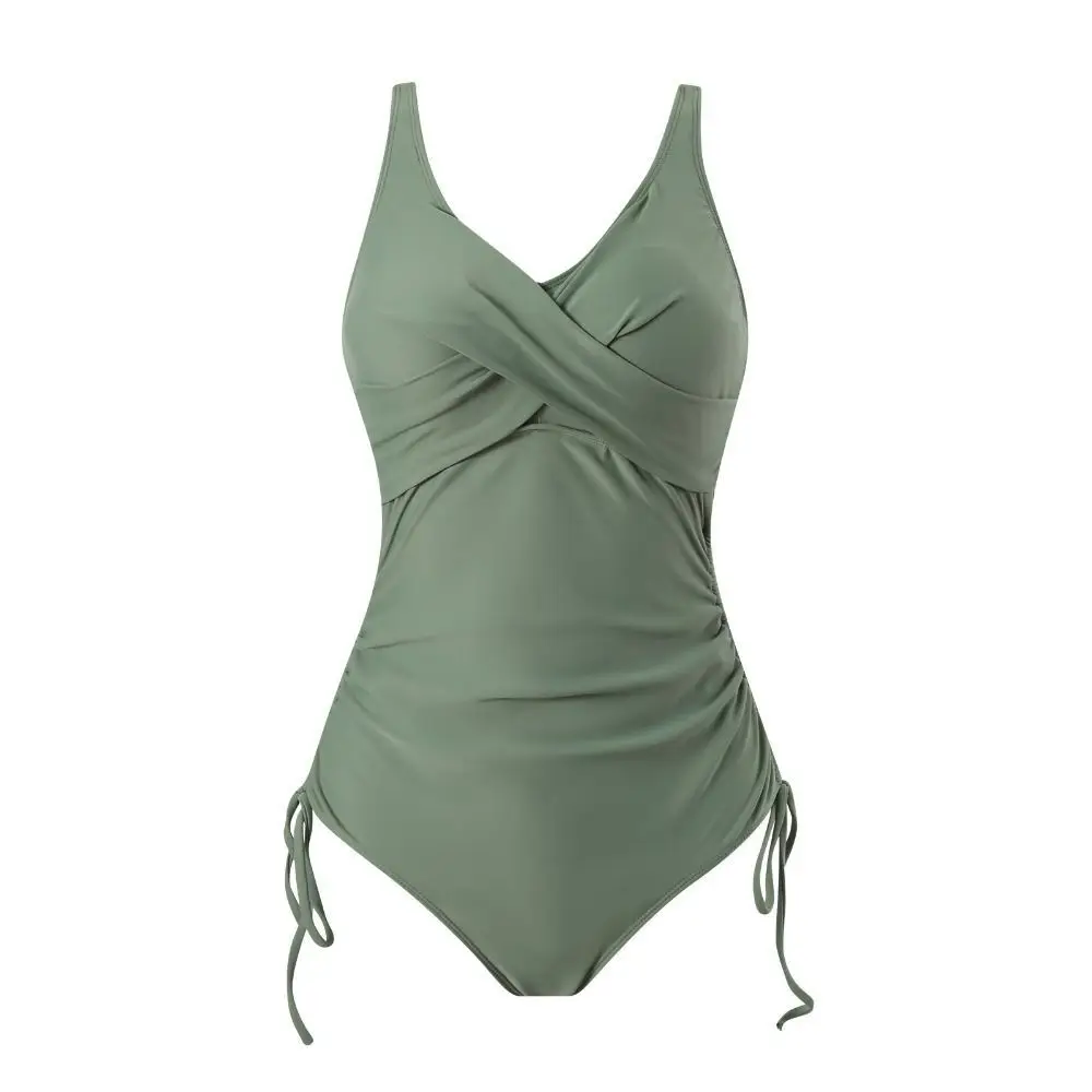 Maillot de bain une pièce, sexy, plongeant, push-up, effronté, multi-taille, pour femmes, vêtements de plage