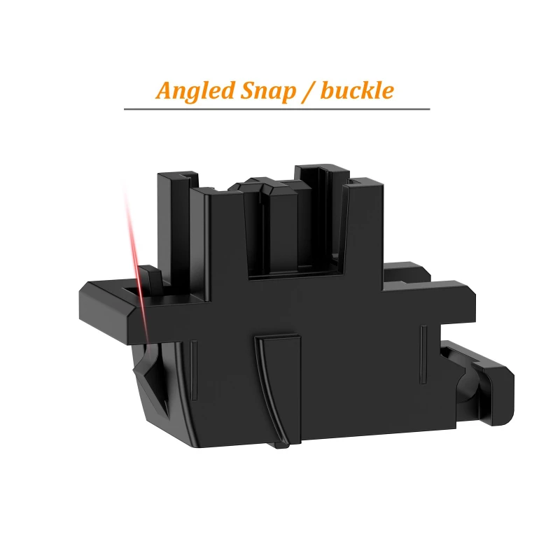 DUROCK مثبت ألواح الصلب V3 المبتكرة قبل مقصوصة الجذعية غير ضبط الاستقرار الصامت 2U 6.25U 7U مثبتات لوحة المفاتيح