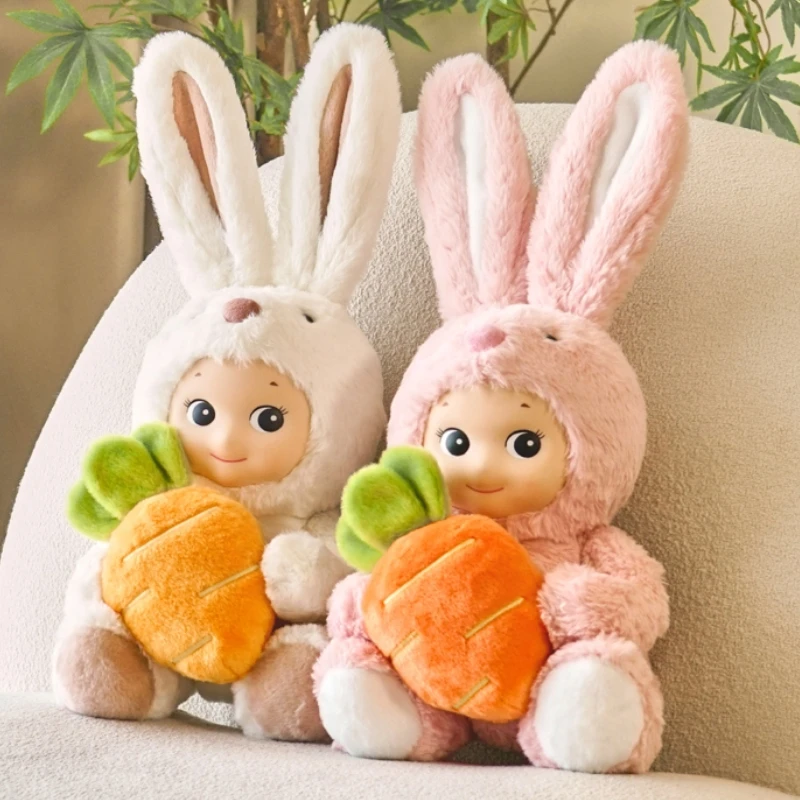 

2023 New Sonnyangel Plush Dolls Vinyl Plush Rabbit Pacify Plushie Toys Cartoon Cute Soft Stuffed Animal Decor Children Girl