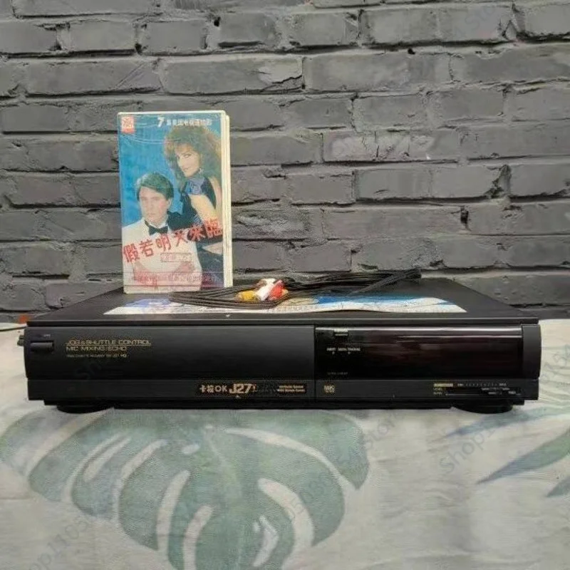 Used Original 85%new  J27 Vintage Video Recorder, Vintage Cassette Player VHS Format Video Tape