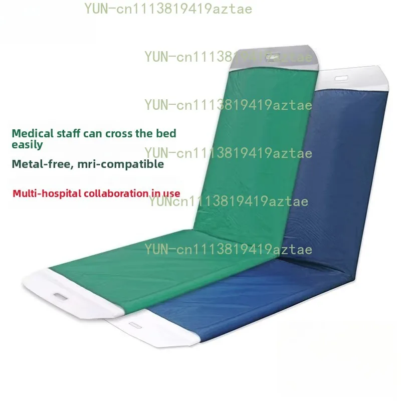 Foldable Plastic Patient Transfer Slide Sheet & Roller Board–Transfer Aid for Bedridden Patients, Home Care Mobility Assistance
