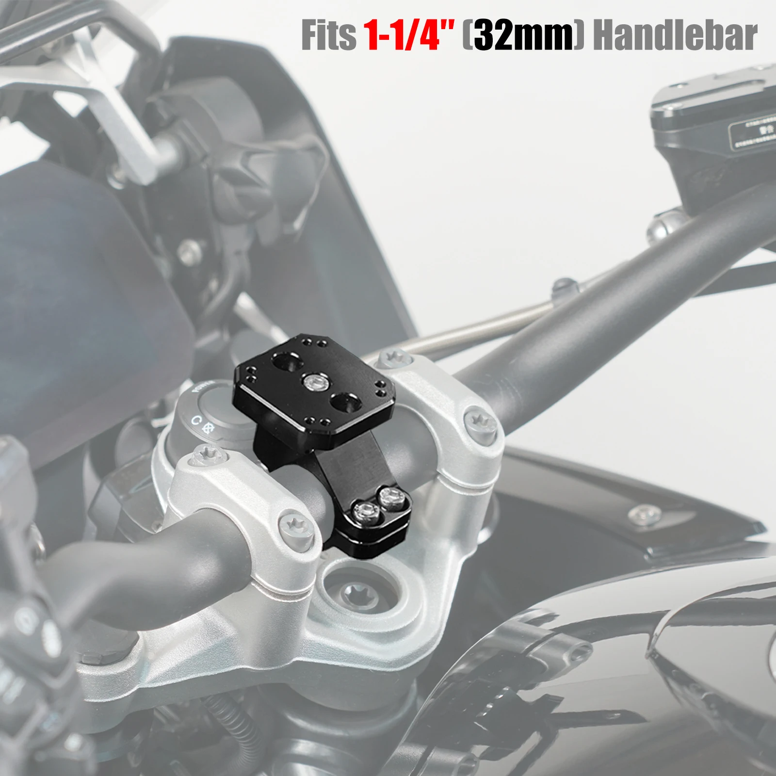 

For 2024-2025 BMW R1300GS/Adventure Handlebar GPS Navigation AMPS Mount Bracket for R1250GS/Adventure 19-23 R1200GS ADV 13-18