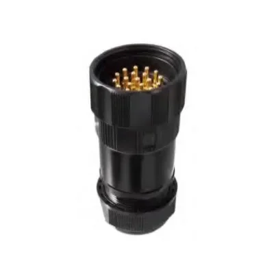 Conector de estilo Socapex de enchufe macho hembra multipin de 19 pines para iluminación de escenario