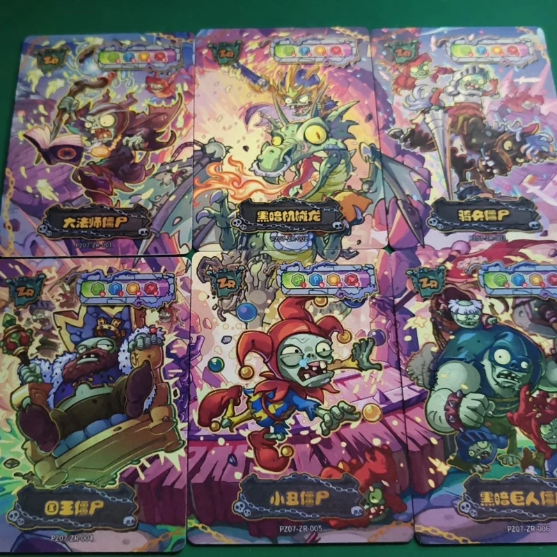 

Новые официальные подлинные карты Kayou Plants Vs. Zombies Cards Series 7: Dark Ages Adventure Card Packs — коллекция аниме-мультфильмов, подарочная игрушка