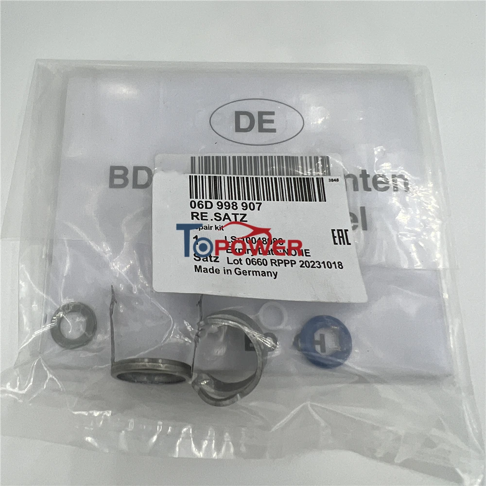 

OEM 06D998907 06F906036A 06F906036F 06F906036D Fuel Injector O-ring Seal Repair Kit For VWW Golf Passat Jetta Audii A3 A4 TT