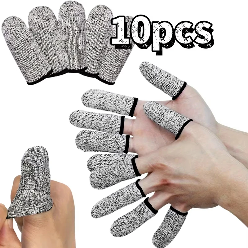 Reusable Finger For Handmade Craft Carving Anti Cutting Finger Gloves Outdoor Fingertip Cover For Handmade Craft Carving Tools