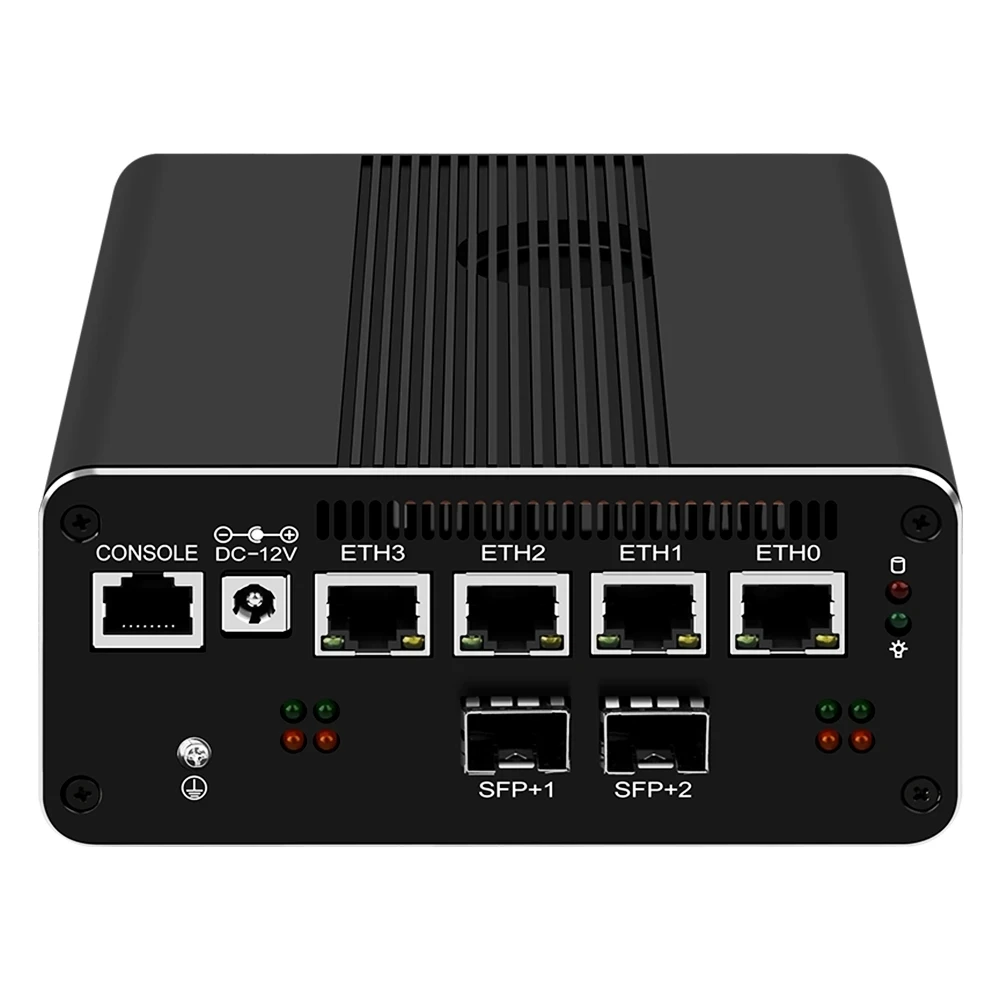 13e generatie Intel Mini PC 2*10G SFP 4x Intel i226-V U300E i5 1335U 8x 2.5G LAN 2*SATA Firewall Apparaat Soft Router Proxmox Host