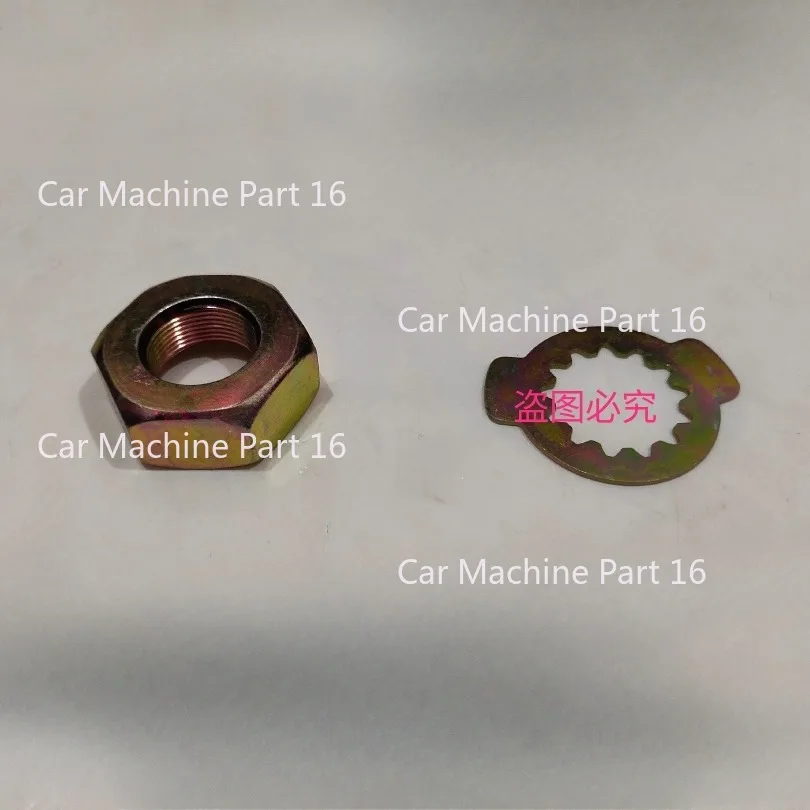 Small Sprocket Lock Piece Small Sprocket Nut Countershaft Nut for For Benelli 600 BN600 TNT600