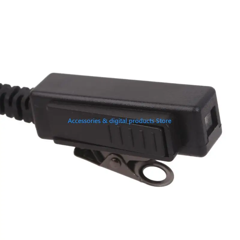 77JD Finger PTT Mic WalkieTalkie ชุดหูฟังสำหรับ Sepura วิทยุ SC21 STP8000 หูฟัง