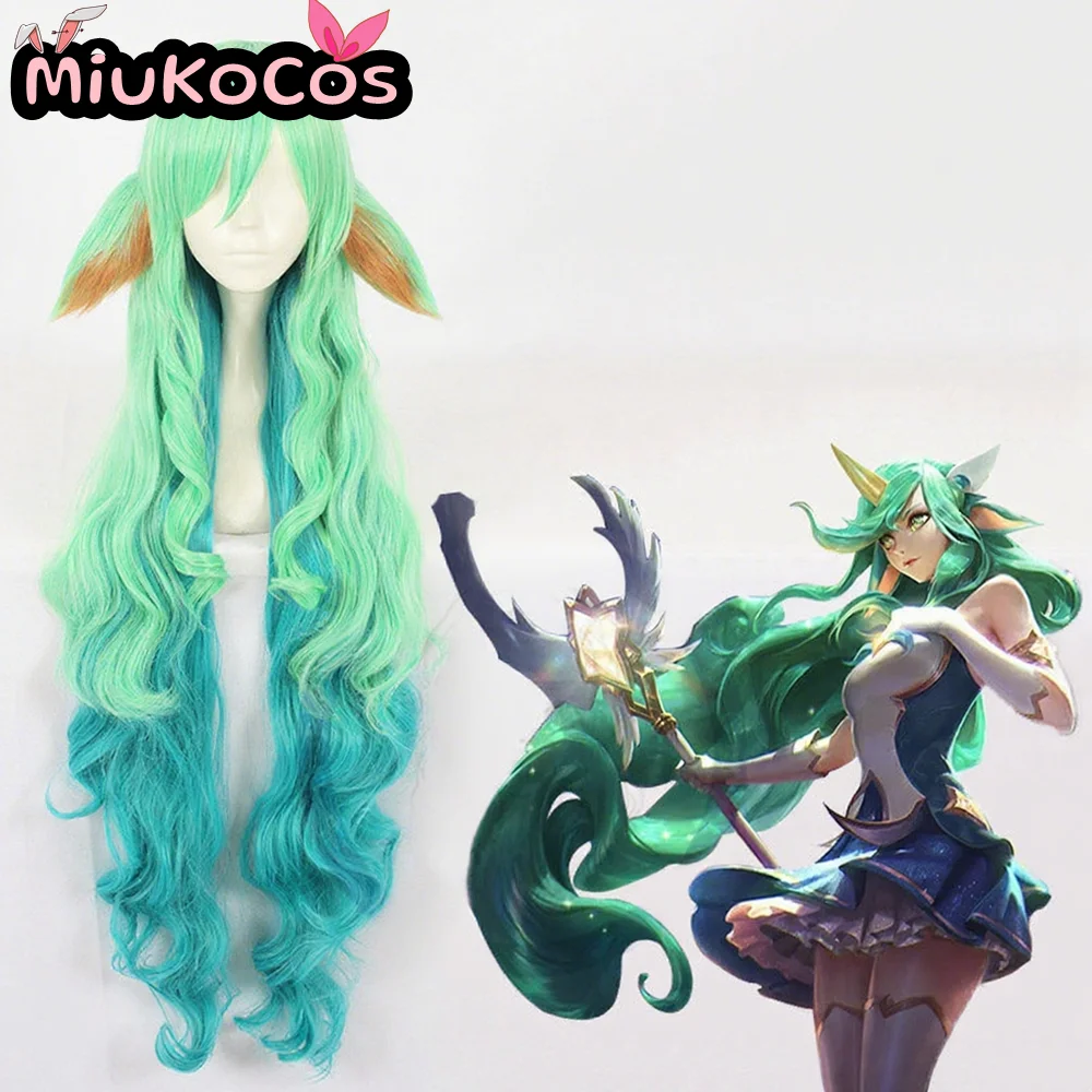 IN STOCK Soraka Cosplay Wig MiukoCosplay Game League of Legends Cosplay