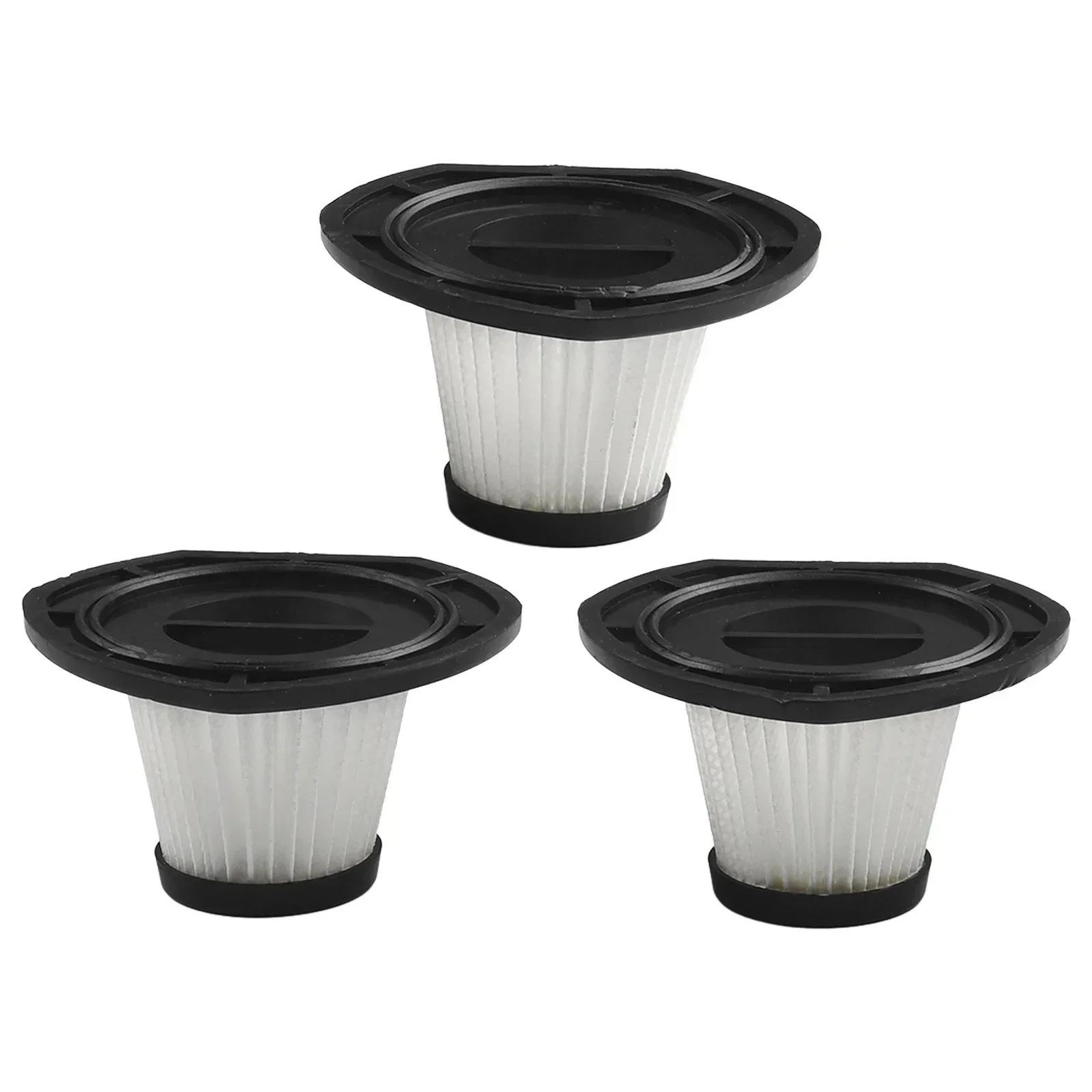 3pcs filtro de substituição para aspirador de pó adequado para aspirador de pó portátil sem fio de carro R-6053