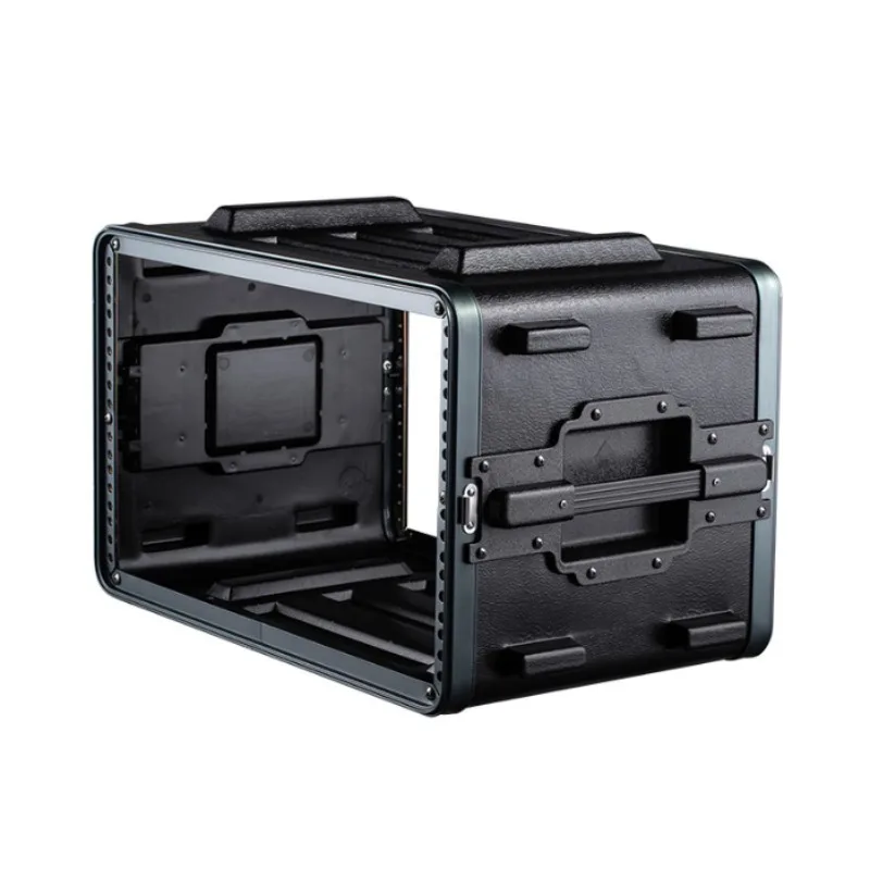 PE Plastic Air Case 2/3/4/6/8U Suitable for Power Amplifier, Microphone Receiver
