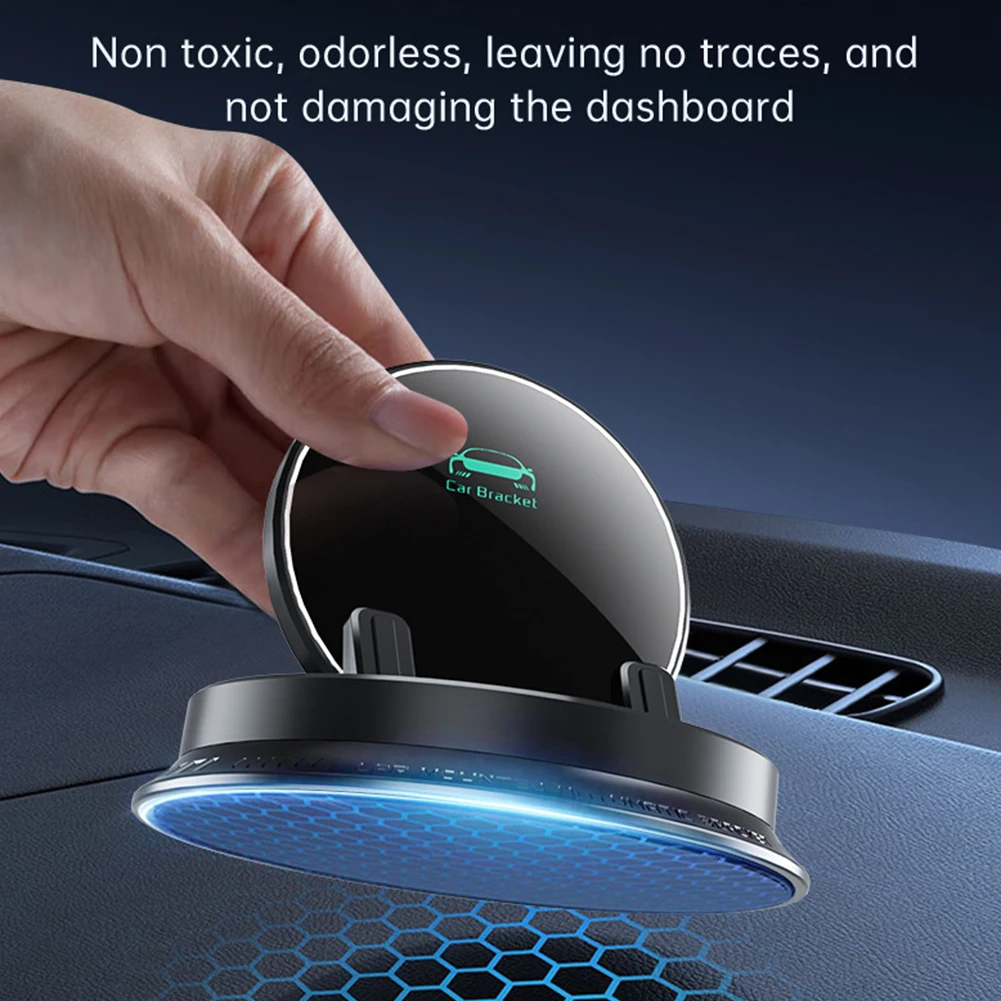 

Universal Dashboard Car Phone Holder 360 Rotatable Cell Phone Mount Non-Slip Mobile Phone Support With TouchButton Car Supplies