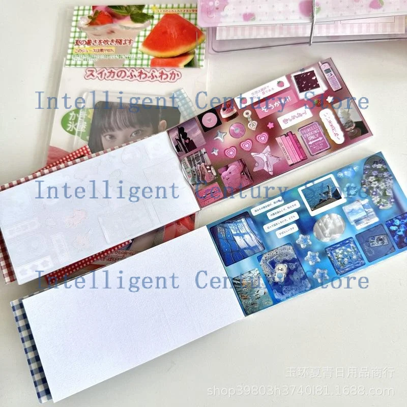 

30 Pcs/lot Creative Handbook Kawaii Retro Ins Die Cutting Stickers Book DIY Scrapbook Diary Phone Case Cute Stationery Decals