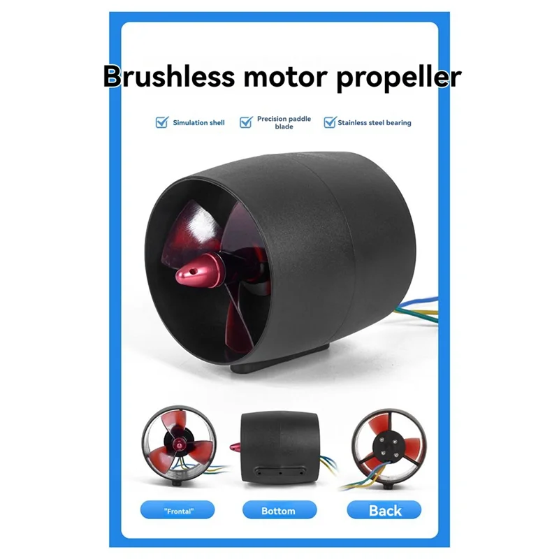 

RTSHE-400W Brushless Motor Underwater Thruster For Kayaks Paddle Boards