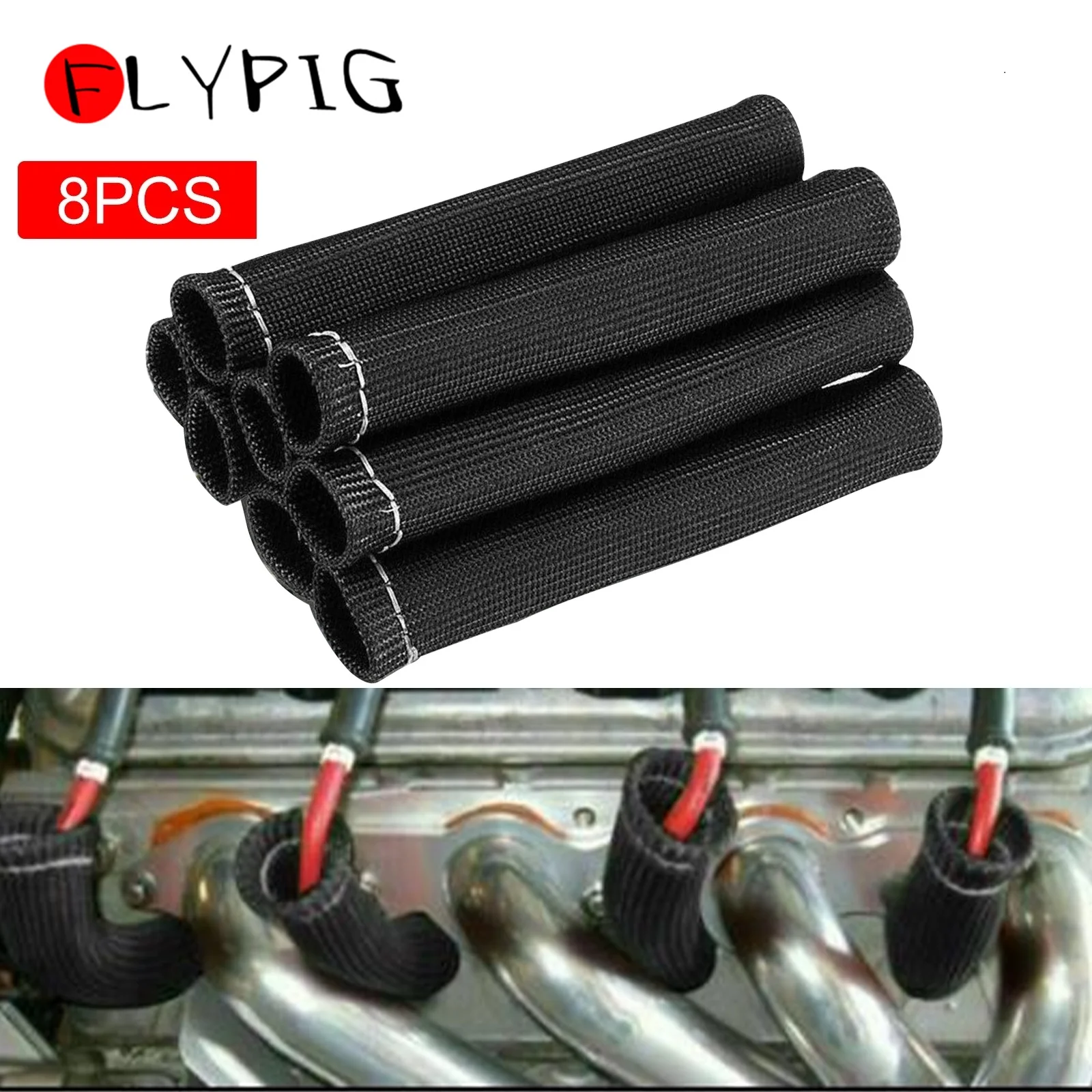 8PCS Sleeve Heat Sh…