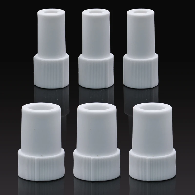 10Pcs/Bag Dental Suction Tube Convertor Plastic Saliva Swivels Ejector Suction Adaptor Tips Dental Tool Materials Autoclavable