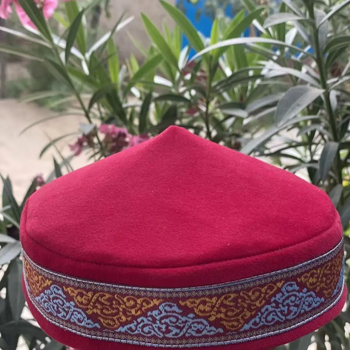 Muslim Caps For Men Clothing Free Shipping Prayer Hat Hand Embroidery Kufi Islamic Hijab Saudi Arabia Jewish Cotton 03593