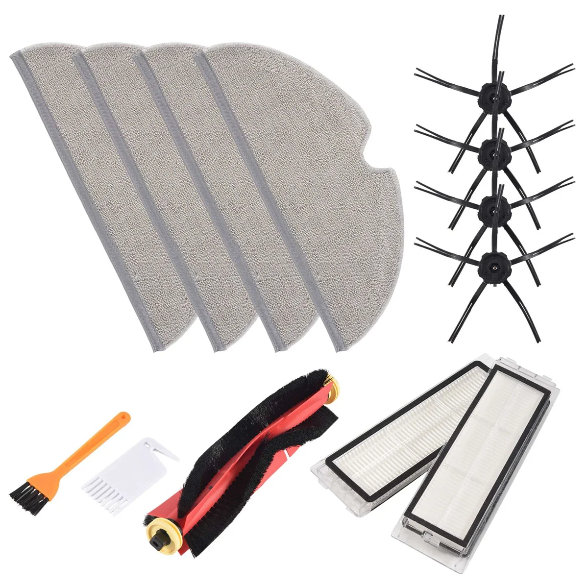 Xiaomi Roborock S6 S60 S65 S5 MAX용 진공 부품 13개 교체 부품