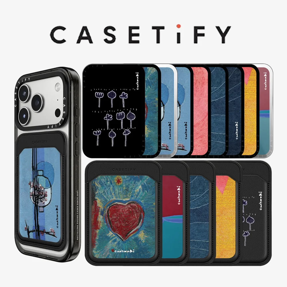 

CASETiFY Huanji Art Museum Series Magnetic Phone Holder Card Pack for iPhone17 16 15 14 13 12 11 for Samsung S25 S26 A57 A36