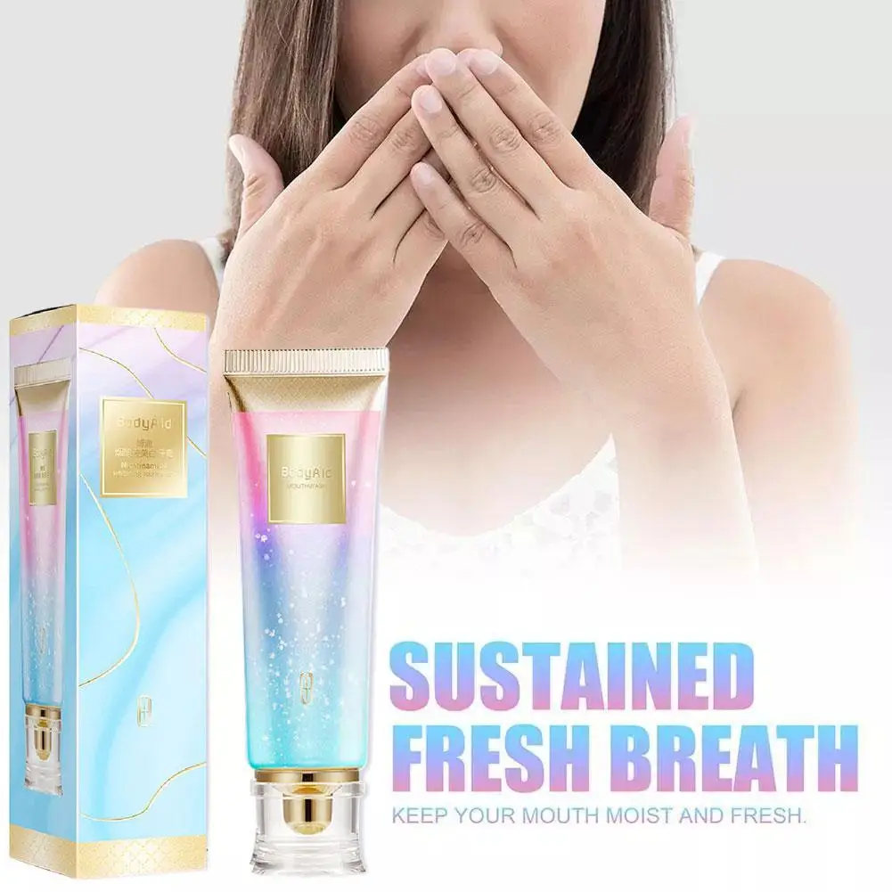 

1Set Oral Cleaning Refreshing Breath Toothpaste Teeth Care Brighten Teeth With Squeezing Tool Sensitive Whitening Toothpaste