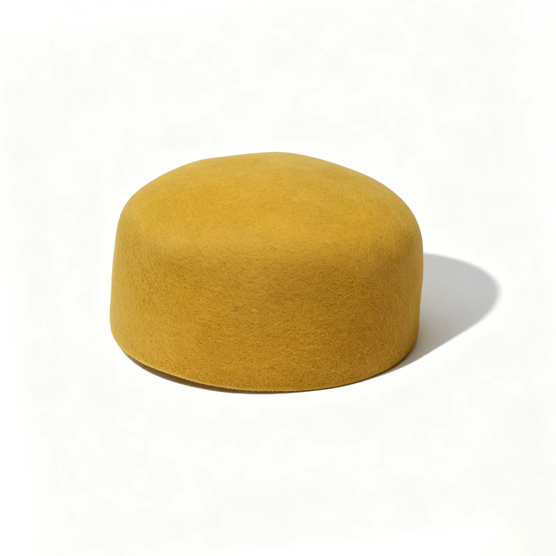 100% Autumn Winter Wool Felt Blocked Beret Women Elegant Bread Pumpkin Berets Men Ladies Wedding Painter Pillbox Fascinator Hat