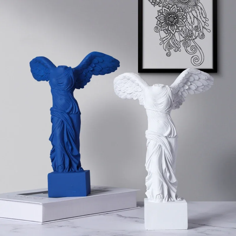 Victoria Goddess Figure Sculptures Creative Home Accessories Living Room TV Stand Wine Cooler Crafts Artwork Indoor Ornaments