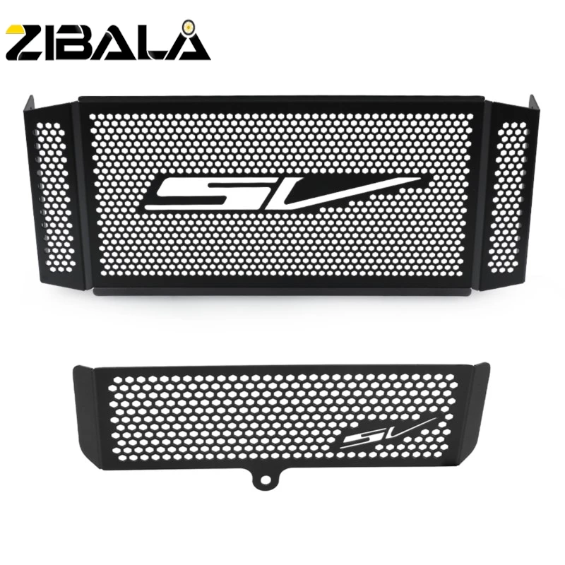 Motocicleta Radiator Grille Guard Cover, Acessórios Protector para Suzuki SV1000 N S SV 1000N SV1000S, 2003-2004-2005-2006-2007