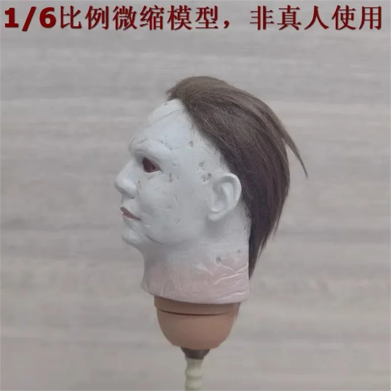 BBK009 1/6 Male Killer Mike Hair Planting Head Carving HT-Interface Model Toy Fit 12'' Action Figure Body In Stock