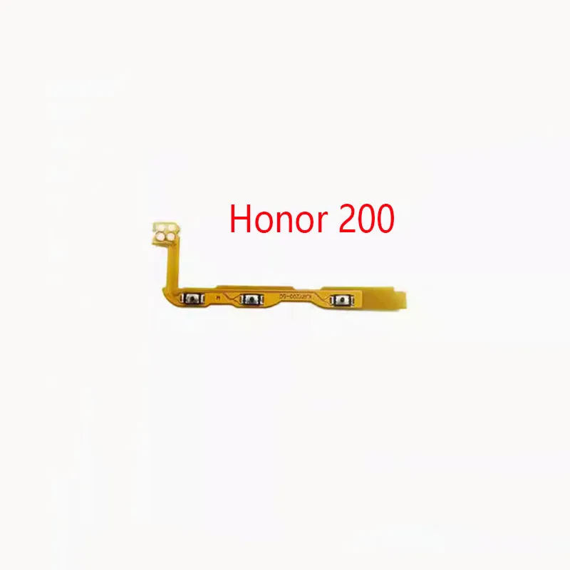 1PCS For Huawei Honor 200 200Pro Power Volume Buttons Flex Cable Power On Off Volume Button Key Flex Cable Replacement