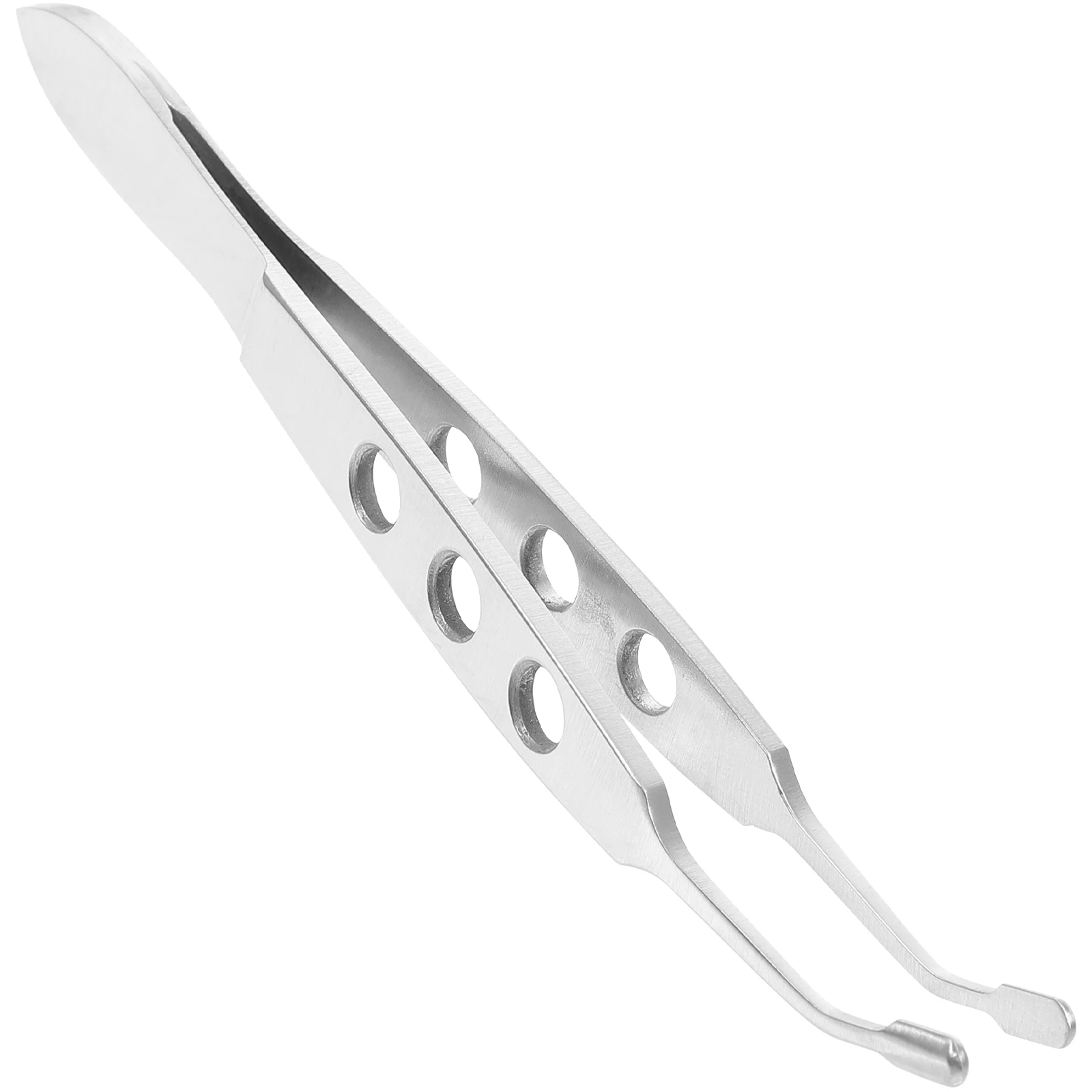 

Eyelid Tweezers Meibomian Gland Expressor 3*6 Rust-proof Stainless Steel Forceps Eyelid Compressor Massage Tool Non-slip Handle