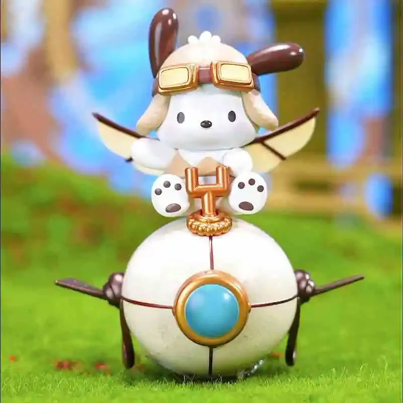 Sanrio famiglia serie steampunk figurine scatola cieca ornamenti regali periferici gioco alla moda kulomi